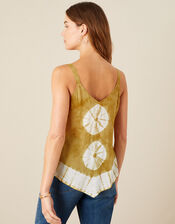 Tie Dye Cami in LENZING™ ECOVERO™ , Yellow (OCHRE), large