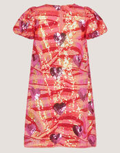 Sequin Heart Party Dress, Multi (MULTI), large