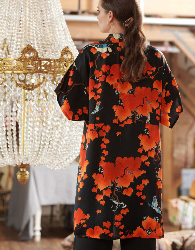 One Hundred Stars Acer Print Kimono, , large