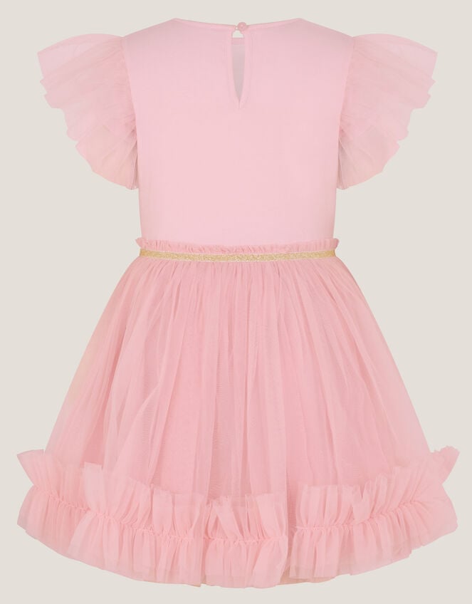 Bunny Sequin Disco Dress, Pink (PINK), large