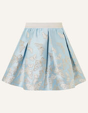Cascading Butterfly Skirt , Blue (PALE BLUE), large