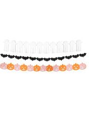 Meri Meri 3-Pack Halloween Tissue Paper Garlands, , large