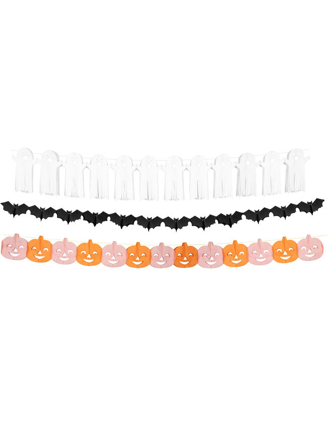 Meri Meri 3-Pack Halloween Tissue Paper Garlands, , large