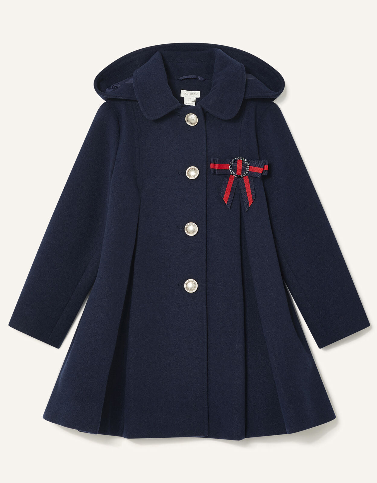 Monsoon baby girl coat clearance