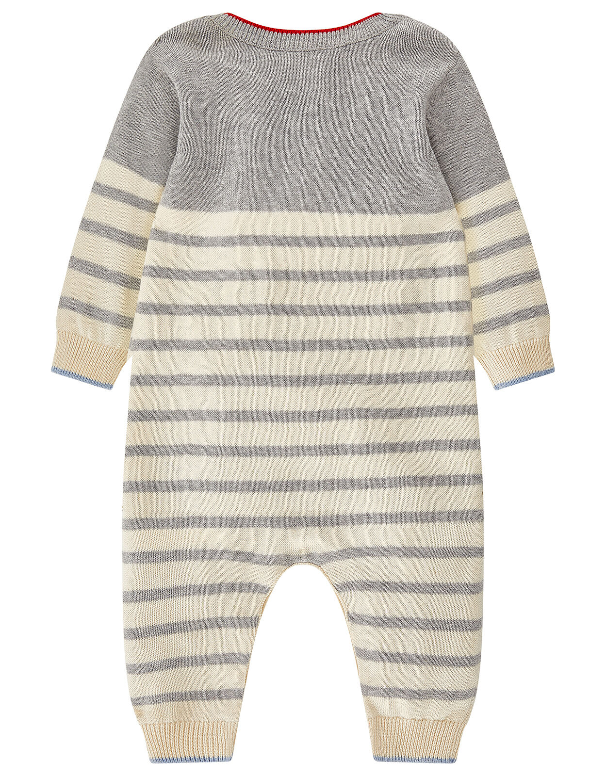 grey sleepsuit baby