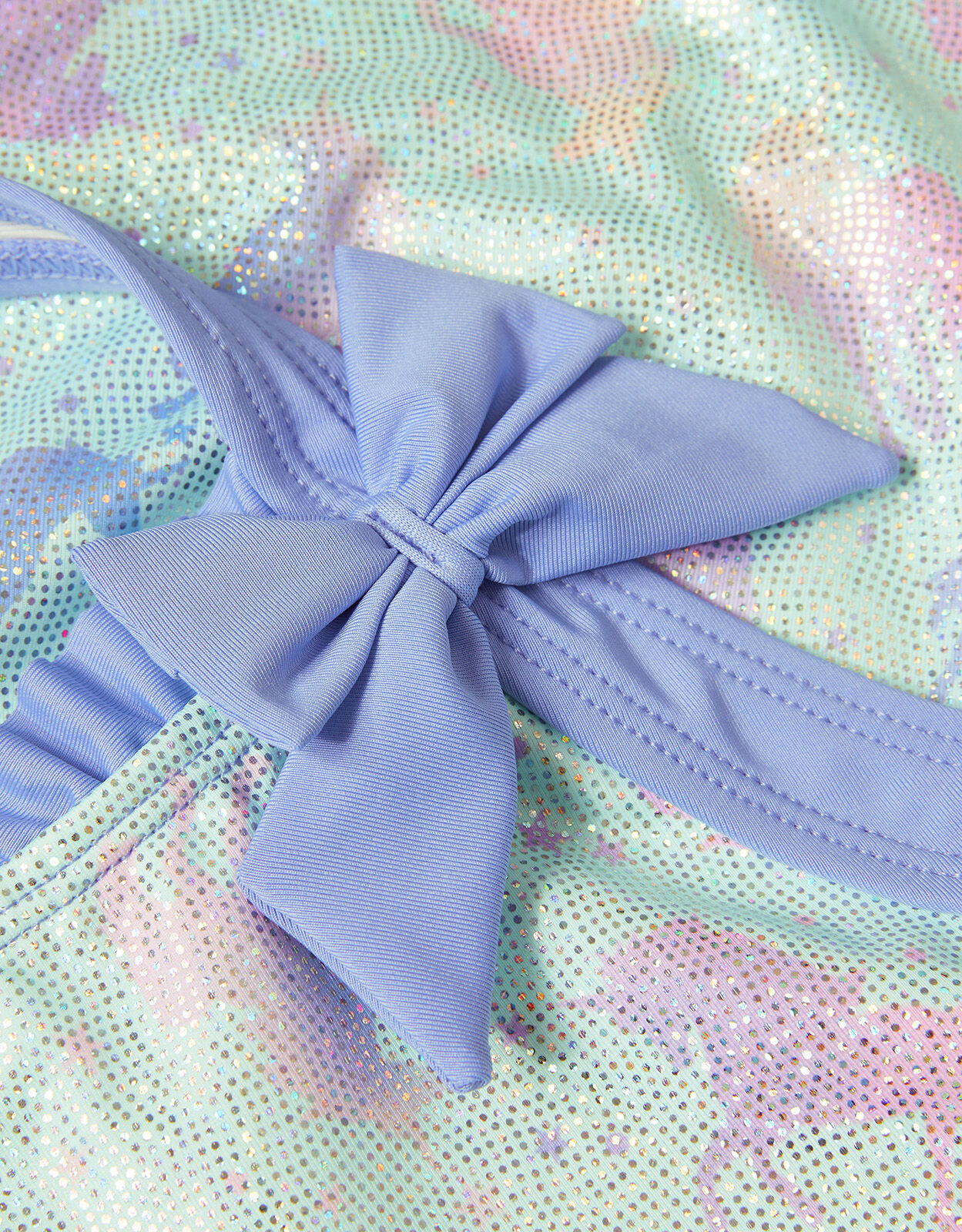 Unicorn Shimmer Swimsuit Blue Girls Beach Swimwear Monsoon UK
