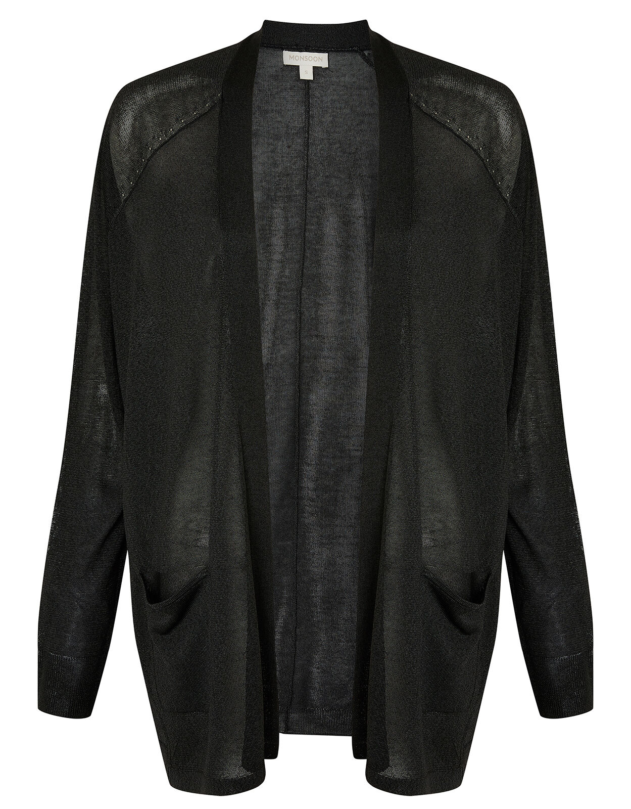 Sara Lightweight Cardigan Black
