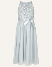 Truth Sequin Maxi Dress, Grey (GREY), large