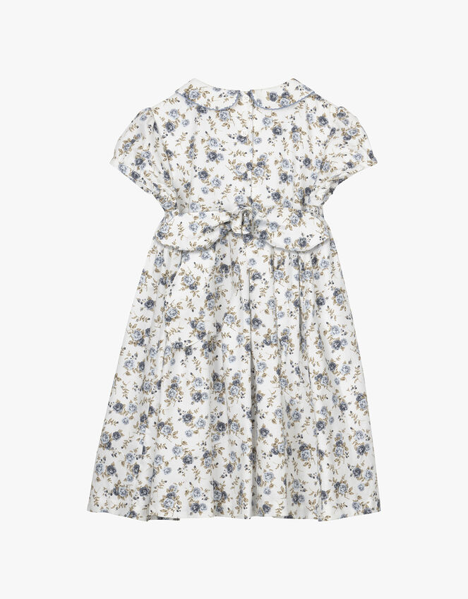 Trotters Arabella Smocked Dress, Blue (BLUE), large