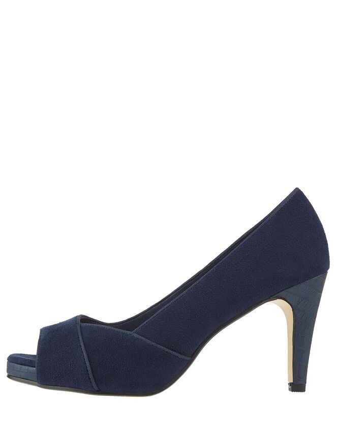 Nova Court Shoes, Blue (NAVY), large