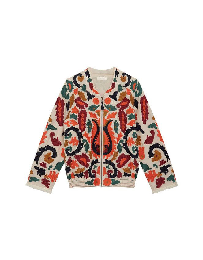 Maison Hotel Embroidered Jacket, Multi (MULTI), large