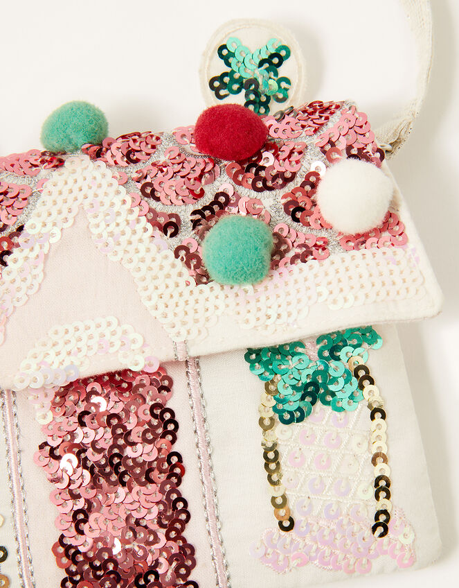 Candy House Sequin Bag, , large