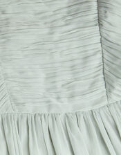 Ayo Halter Prom Maxi Dress, Green (SAGE), large