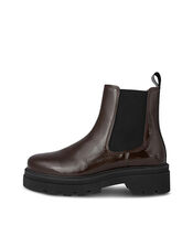 Shoe The Bear Patent Leather Chelsea Boots, Brown (CHOCOLATE), large
