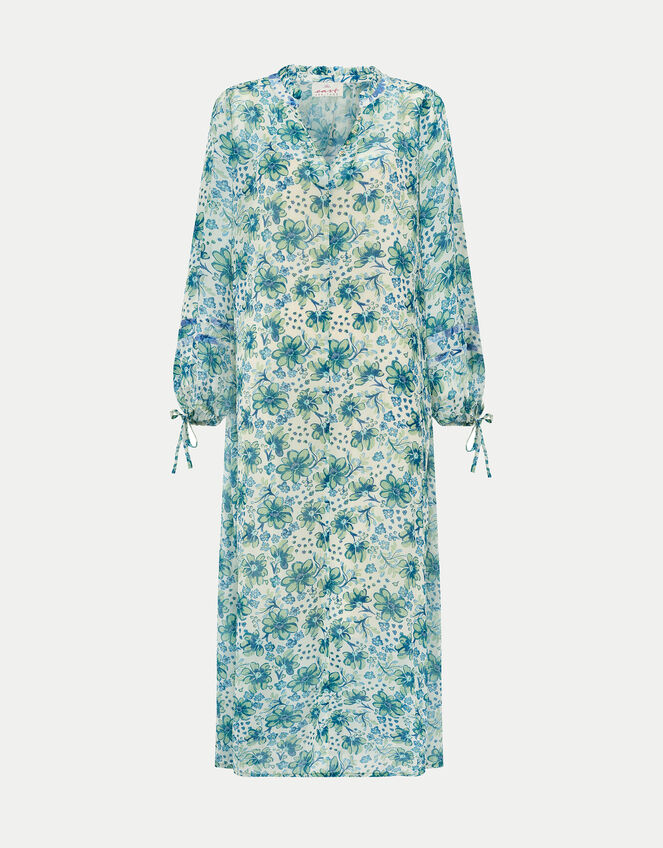 East Amelia Floral Maxi Dress, Green (MINT), large