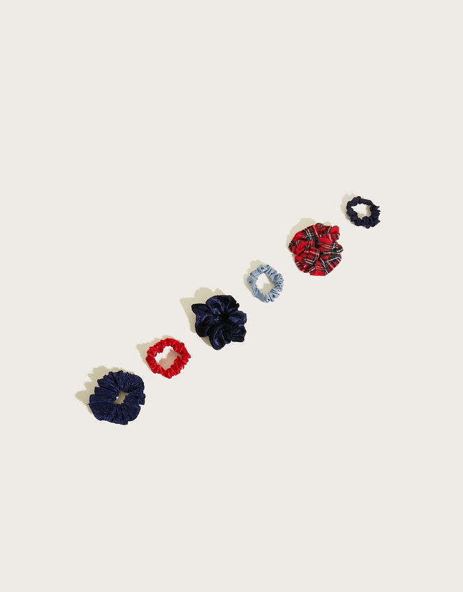 School Scrunchies 6 Pack, , large