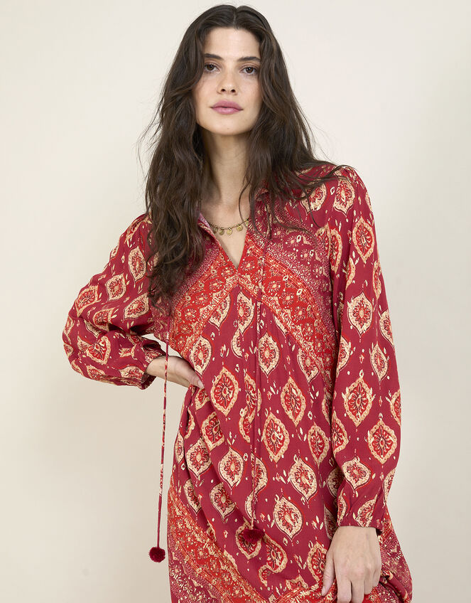 East Lucinda Dress, Red (RED), large