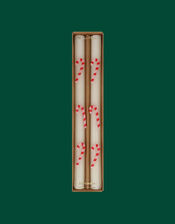 Meri Meri 2-Pack Candy Cane Christmas Taper Candles, , large