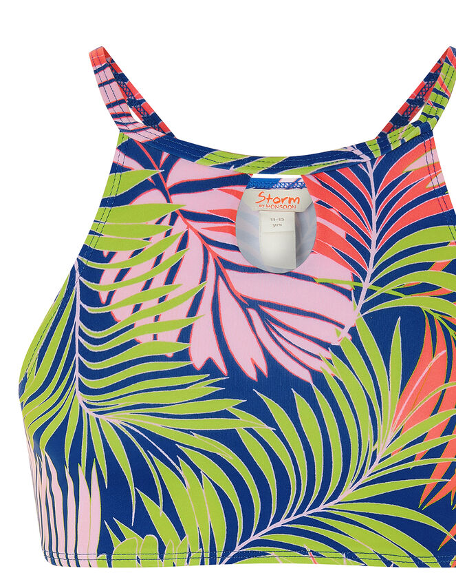 Palm Print Bikini Blue | Girls' Beach & Swimwear | Monsoon UK.