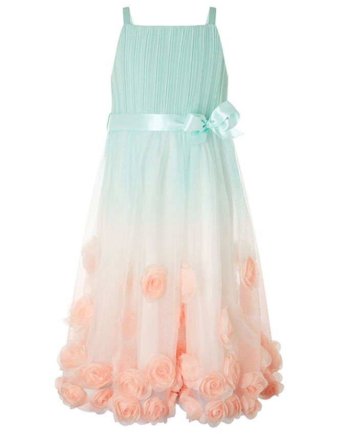 Sienna 3D Rose Occasion Dress, Multi (MULTI), large