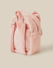 Faux Fur Bunny Backpack, , large