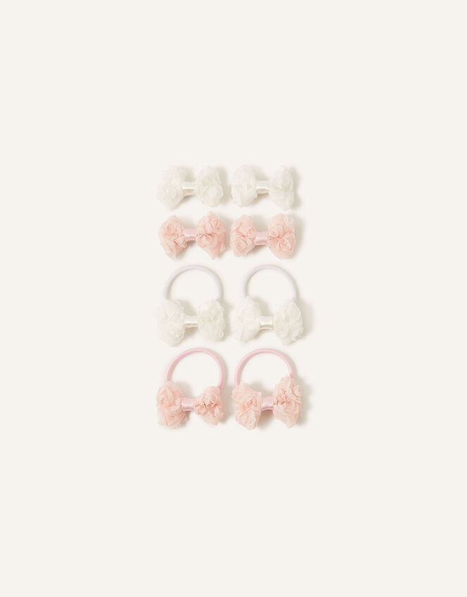 Bridesmaid Rosette Hair Set, , large