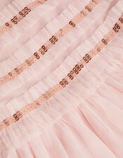 Marcia Ruffle Dress, Pink (PINK), large