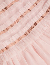 Marcia Ruffle Dress, Pink (PINK), large