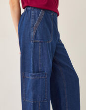 Harper Utility Jeans, Blue (MID AUTHENTIC BLUE), large