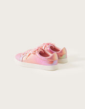 Shimmer Rainbow Padded Trainers, Multi (MULTI), large