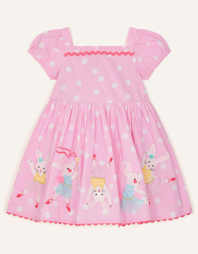 Baby Dancing Bunny Dress, Pink (PINK), large
