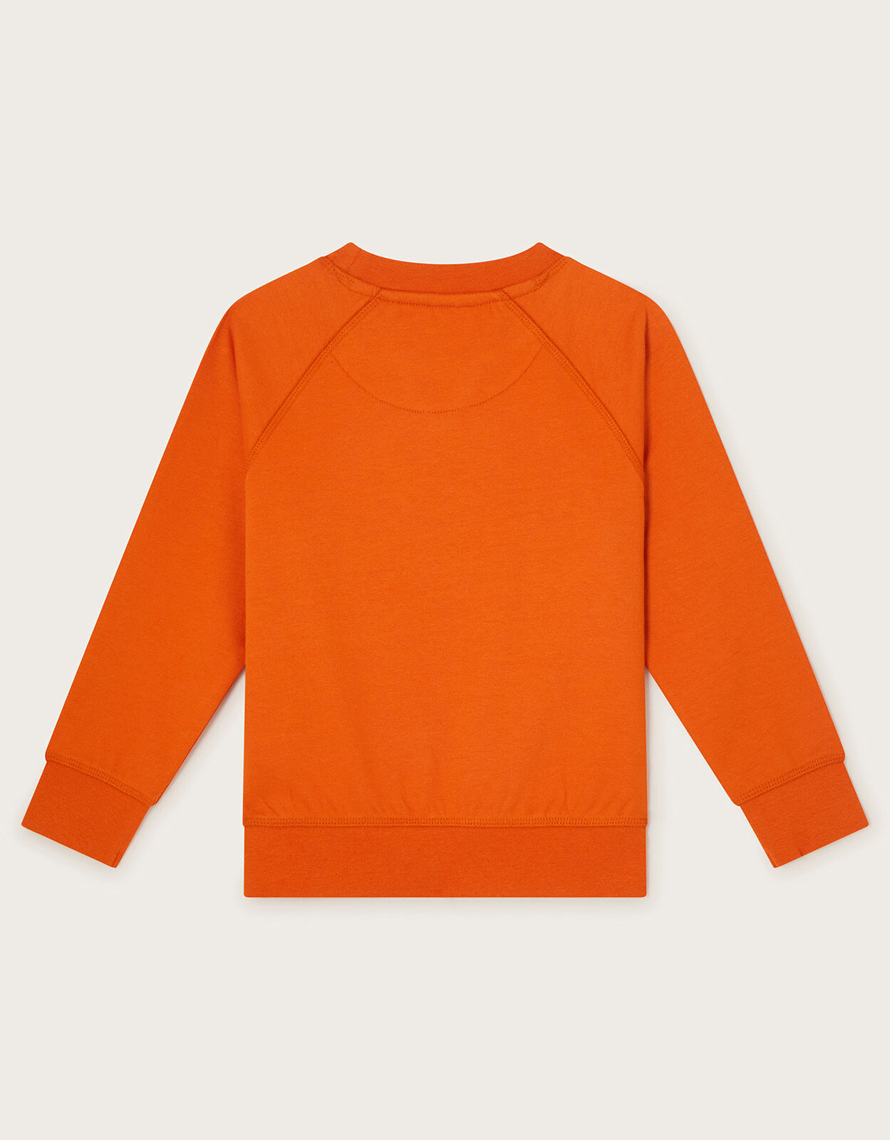 Orange crew neck clearance