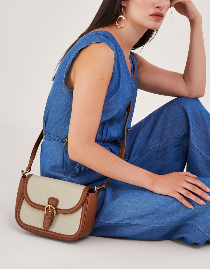 Canvas CrossBody Bag