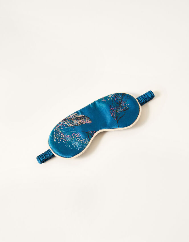 Feather Print Eye Mask, , large