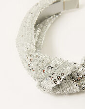 Sequin Knot Headband, , large