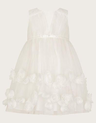 Baby Mila Bridesmaid Dress, Ivory (IVORY), large