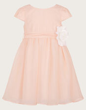 Baby Rossy Corsage Belt Dress, Pink (PINK), large