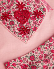 Baby Heart Leggings and Jumper Set, Pink (PINK), large
