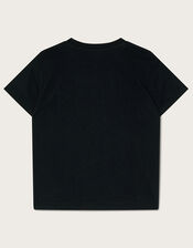 Skating Star T-Shirt, Black (BLACK), large