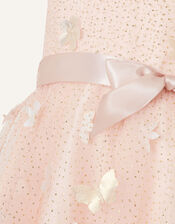 Baby Petal Glitter Dress, Pink (PINK), large