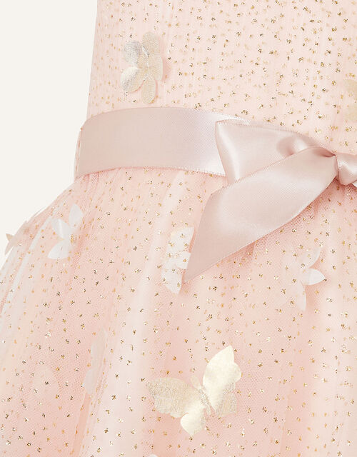 Baby Petal Glitter Dress, Pink (PINK), large