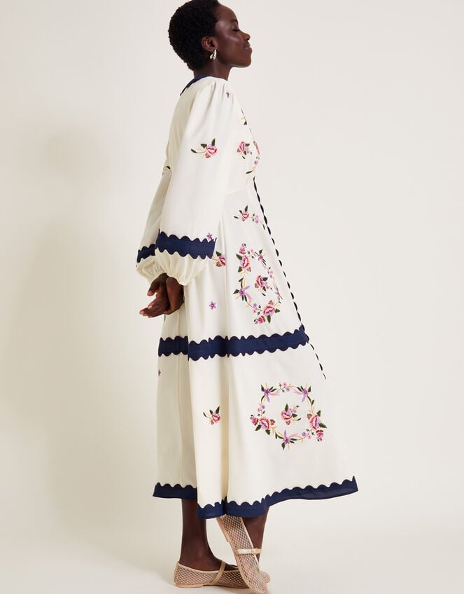 Embroidered Emma Dress main image 0