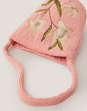 Victoria Floral Beaded Bag, , large