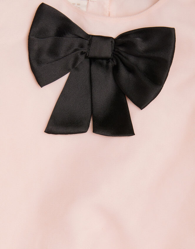 Baby Paris Bow Dress, Pink (PINK), large