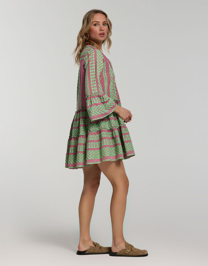 Devotion Twins Ella Short Dress, Green (GREEN), large