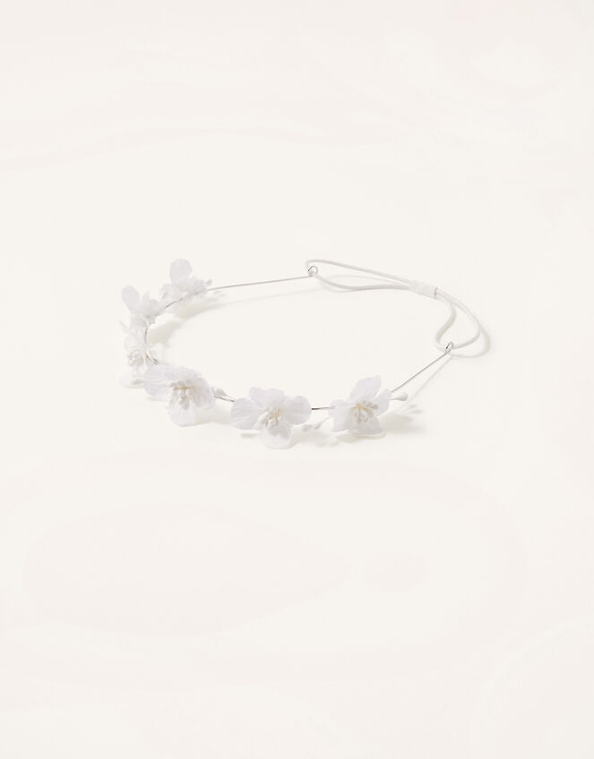 Lacey Flower Garland Bando, , large