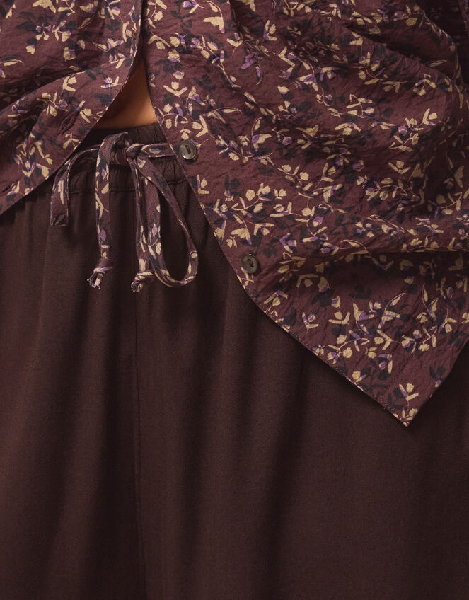 East Laila Balloon Trousers , Brown (DARK BROWN), large