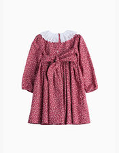 Trotters Bonnie Dress, Red (BERRY), large