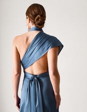 Thea Multiway Bridesmaid Dress, Blue (PETROL), large