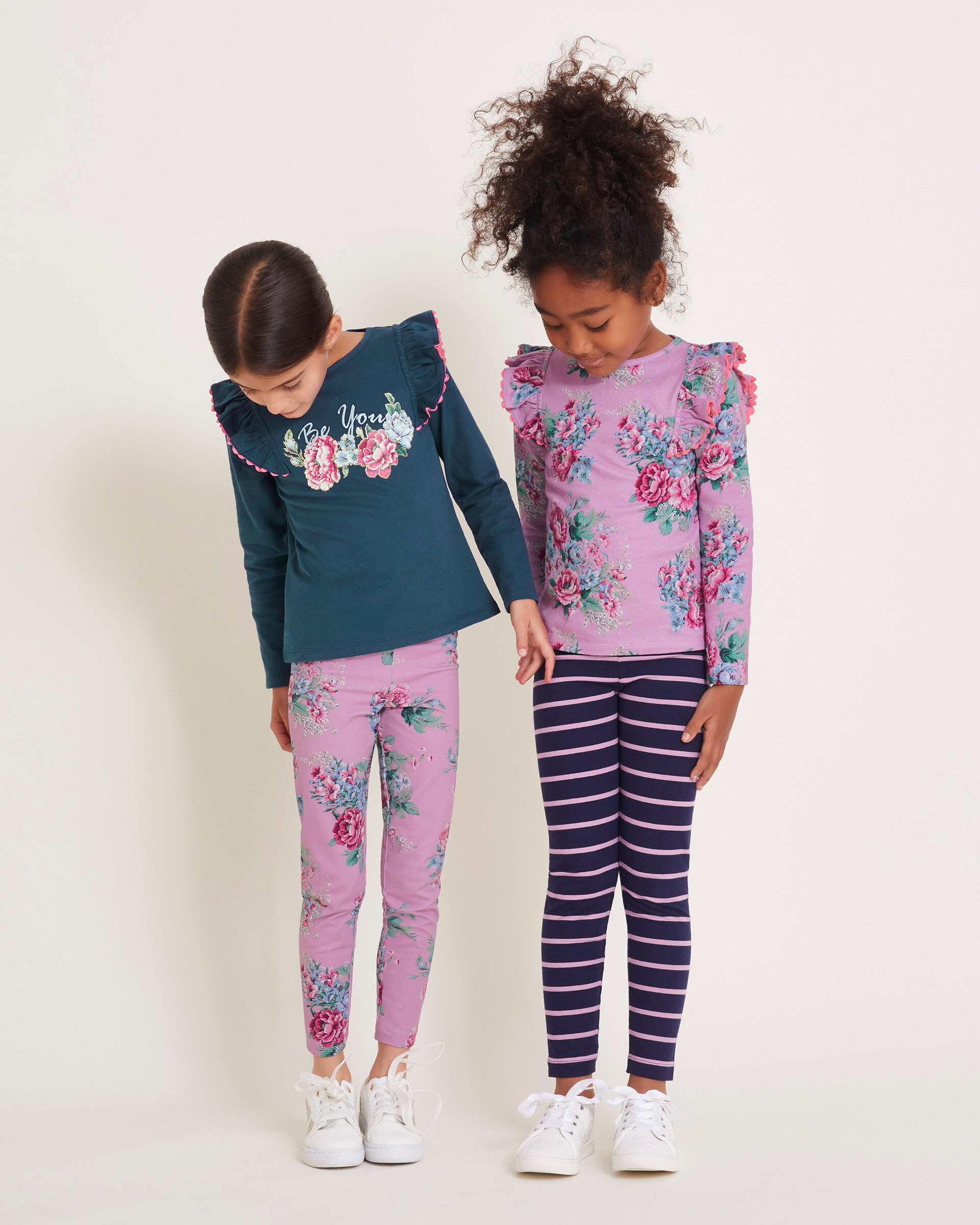 Monsoon girls leggings top